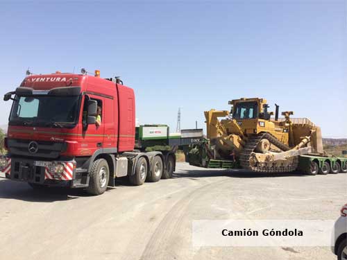 imagen - maquinaria - camion gondola
